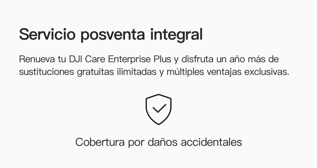 Renovación de DJI Care Enterprise Plus